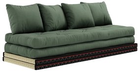 Sofa rozkładana Karup Design Chico Olive Green