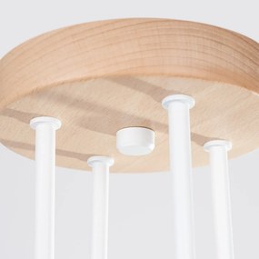 Żyrandol TIMBO 4 biały SOLLUX  LIGHTING