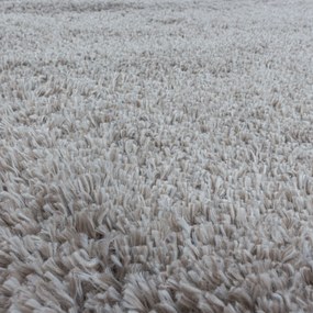 Dywan shaggy Fluffy Super Soft beżowy 140 cm x 200 cm