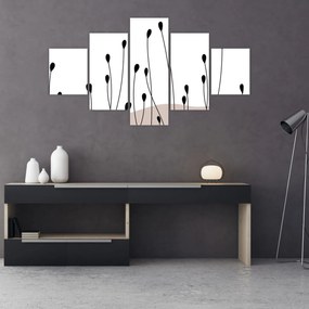 Obraz - Łąka graficzna N⁰1 (125x70 cm)