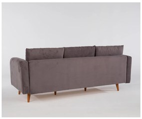 Ciemnoszara sofa 215 cm Sofia – Balcab Home