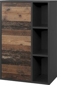 Półka ścienna czarny/stary 50.1x28.3x78.4 berno