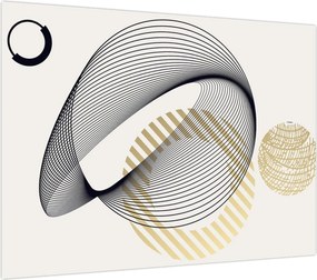 Obraz na szkle - Kształty geometryczne N⁰3 (70x50 cm)