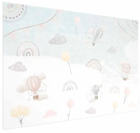 Plakat Przygoda pośród chmur 60x40 cm bez ramy bez marginesu ARTGEIST B