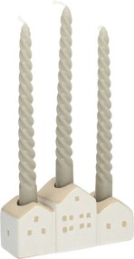 Świecznik Hauses 13x5x7cm white