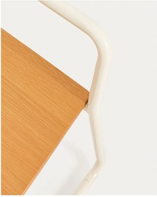 Beżowe metalowe krzesło dziecięce Tinn – Kave Home