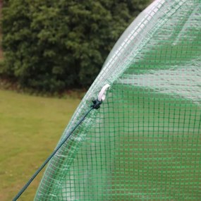 Szklarnia foliowa ogrodowa 2,5x4 m z oknami i moskitierą G387