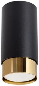 Czarno-złota lampa sufitowa tuba - 6X M094 N1-B59