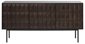 Brązowa komoda Unique Furniture Latina, dł. 160 cm