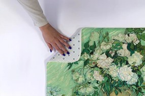 Dywanik antypoślizgowy do łazienki Dywanik antypoślizgowy do łazienki Van Gogh Róże