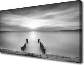 Fotoobraz na płótnie Spokojna Tafla Bałtyku