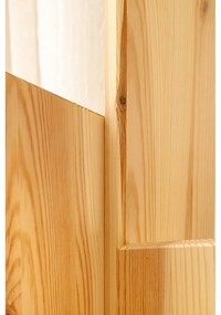 Wieszak z litego drewna sosnowego w naturalnym kolorze 60x186 cm Keeper – Karup Design