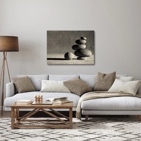 Obraz - Szare kamienie (70x50 cm)