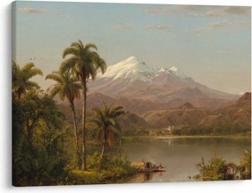Obraz - Frederic Edwin Church, Tamaca Palms, reprodukcje (70x50 cm)