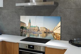 Panel nad Blat Kuchenny Portowa Katedra w Hamburgu
