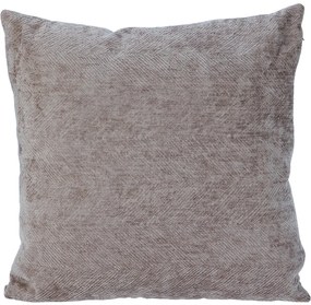 Poduszka Chenille Greige, 45 x 45 cm