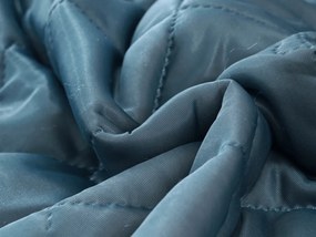 Chłodząca letnia kołdra ELARIA, ciemnoniebieska Rozmiar: 160 x 200 cm