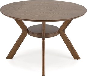 Okrągły stół w orzechowym kolorze Rupert Halmar