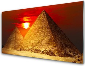 Panel Szklany do Kuchni Majestatyczne Piramidy W Gizie