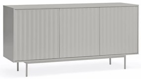 Szara niska komoda 159x80 cm Sierra – Teulat