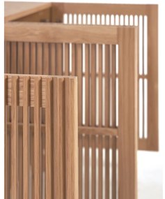 Niska komoda w dekorze dębu 180x72 cm Beyla – Kave Home