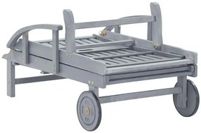 Granatowy ogrodowy leżak G6-B02