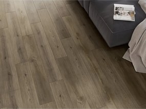 Mexen Perry próbka paneli winylowych SPC 6,5 mm, podkład IXPE 1,5 mm, 4 V-Fuga, Dąb - F1021-S
