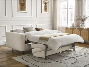 Beżowa sofa do spania/rozkładana 200 cm Cocoone – Bobochic Paris