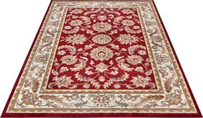 Dywan Luxor Perski Florystyczny czerwono - kremowy 80 cm x 120 cm