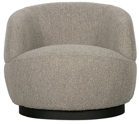 Jasnoszary fotel Wolly – BePureHome