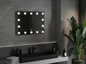Mexen Dona lustro łazienkowe podświetlane 80 x 60 cm, LED 6000K, antypara - 9818-080-060-611-00