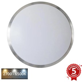 APLED - LED Plafon z czujnikiem LENS PP TRICOLOR LED/18W/230V 1210 lm