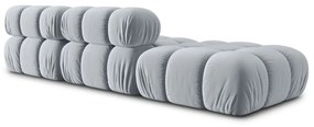 Jasnoniebieska aksamitna sofa 282 cm Bellis – Micadoni Home