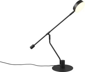 Lampa stołowa LED z elastyczną konstrukcją w kolorze matowej czerni (wysokość 64 cm) Manduro – Trio