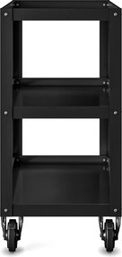 Wózek warsztatowy HUGO, 700 x 816 x 400 mm, All Black: czarny