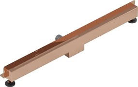 Mexen Flat Wall odpływ liniowy ścienny 2w1 80 cm, różowe złoto - 1630080
