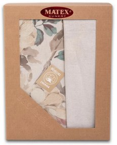 Pościel z mieszanki bawełny i lnu Rose, 160 x 200 cm, 2 szt. 70 x 80 cm