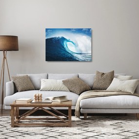 Obraz na szkle - Fala oceaniczna (70x50 cm)
