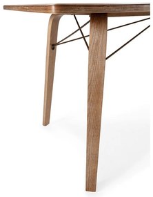 Stół z blatem w dekorze dębu 90x180 cm Lujan – MOME