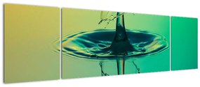 Obraz kropli wody (170x50 cm)