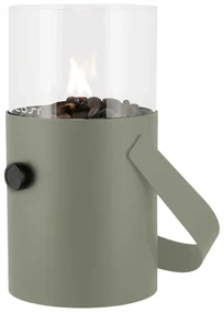Oliwkowa lampa gazowa Cosi Original, wys. 30 cm