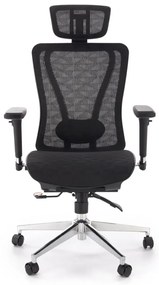 Fotel biurowy VIXEN czarny ergonomiczny  HALMAR