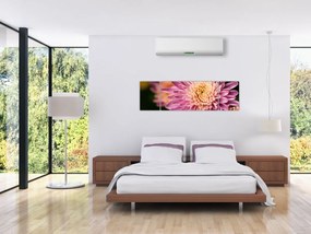 Szczegółowy obraz kwiatu (170x50 cm)