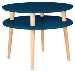 Stolik kawowy UFO MEDIUM 57x57 petrol blue RAGABA