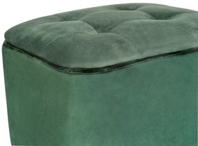Pufa do salonu EMMA, welurowa, z miejscem do przechowywania, 42, 5 cm, WENKO