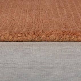 Ceglasty dywan wełniany 160x230 cm – Flair Rugs