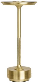 Lampa stołowa LED w kolorze mosiądzu (wysokość 28,5 cm) Lyneham – House Nordic