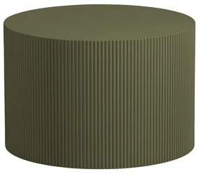 Okrągły stolik w kolorze khaki ø 60 cm Sanne – WOOOD