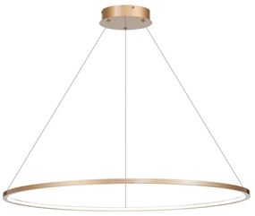 Lampa LED SATURNO LED/57W/230V pr. 100 cm IP44 złota