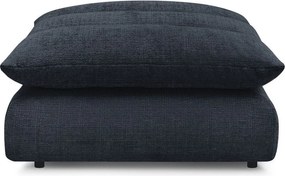 Ciemnoniebieski podnóżek z tkaniny szenilowej Neil – Bobochic Paris